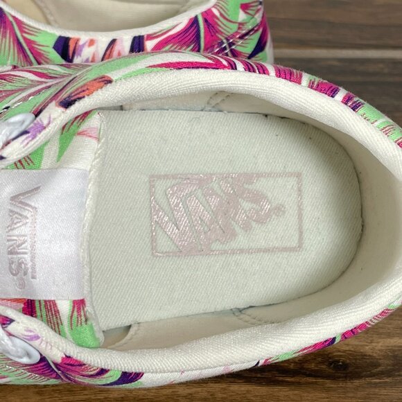 Vans Doheny Platform Womens Size 8 Shoes Paradise Floral Lace Up Skate Sneaker - Picture 10 of 12
